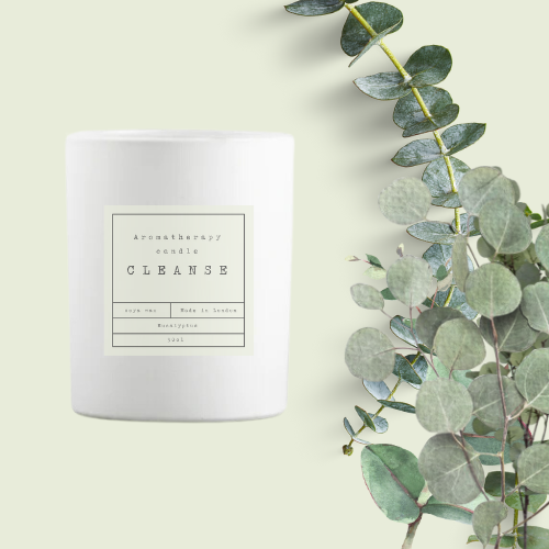 SOS Aromatherapy Candles - Eucalyptus - Cleanse